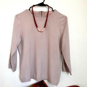 Beautiful Philosophy 3/4 length sleeve shirt.